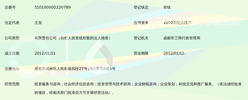 四川省汇通金控投资咨询服务有限责任公司